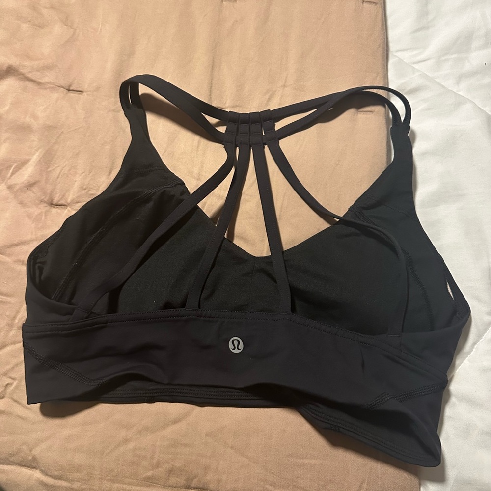 lululemon athletica Midnight Strappy Sports Bra size 4